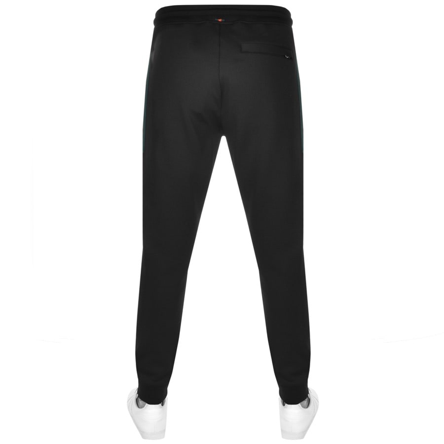 mens black and gold joggers